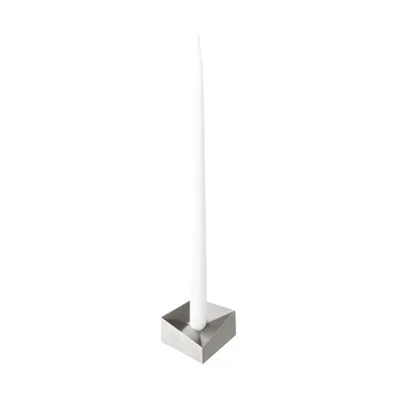 STOFF Nagel reflect kandelaar small 2,7 cm - Geborsteld chroom - STOFF Nagel