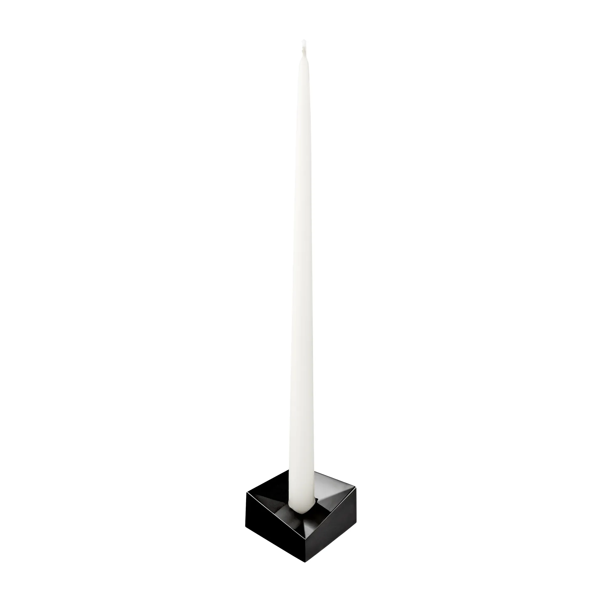 STOFF Nagel reflect kandelaar small 2,7 cm, Zwart chroom STOFF Nagel