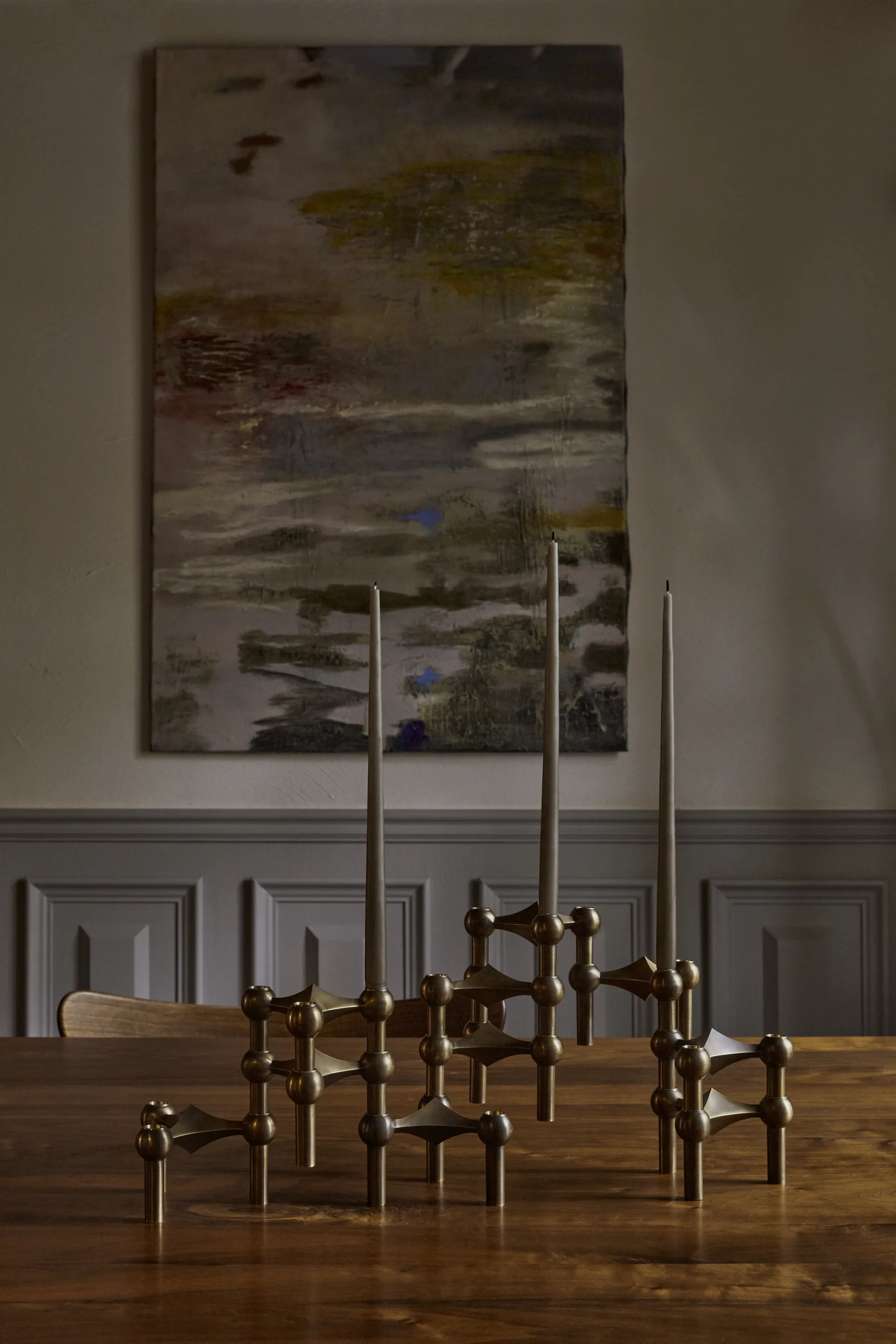 STOFF Nagel taps toelopende kaars by ester & erik 6-pack, Artisjok STOFF Nagel