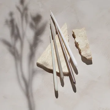 STOFF Nagel taps toelopende kaars by ester & erik 6-pack - Champagne - STOFF Nagel