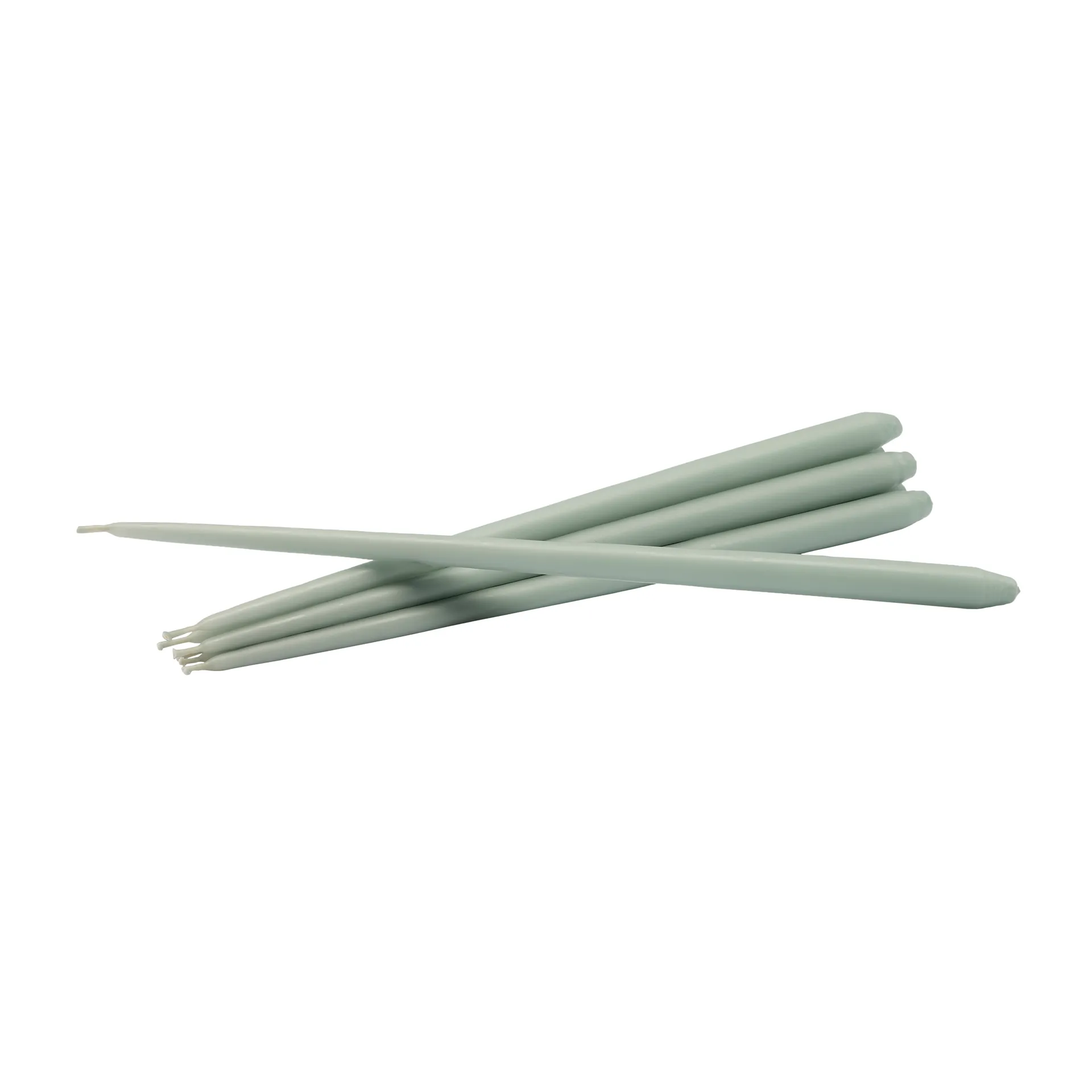 STOFF Nagel taps toelopende kaars by ester & erik 6-pack, Dusty mint STOFF Nagel