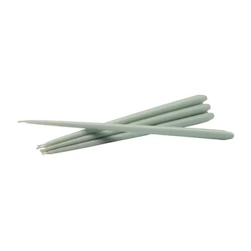 STOFF Nagel taps toelopende kaars by ester & erik 6-pack - Dusty mint - STOFF Nagel