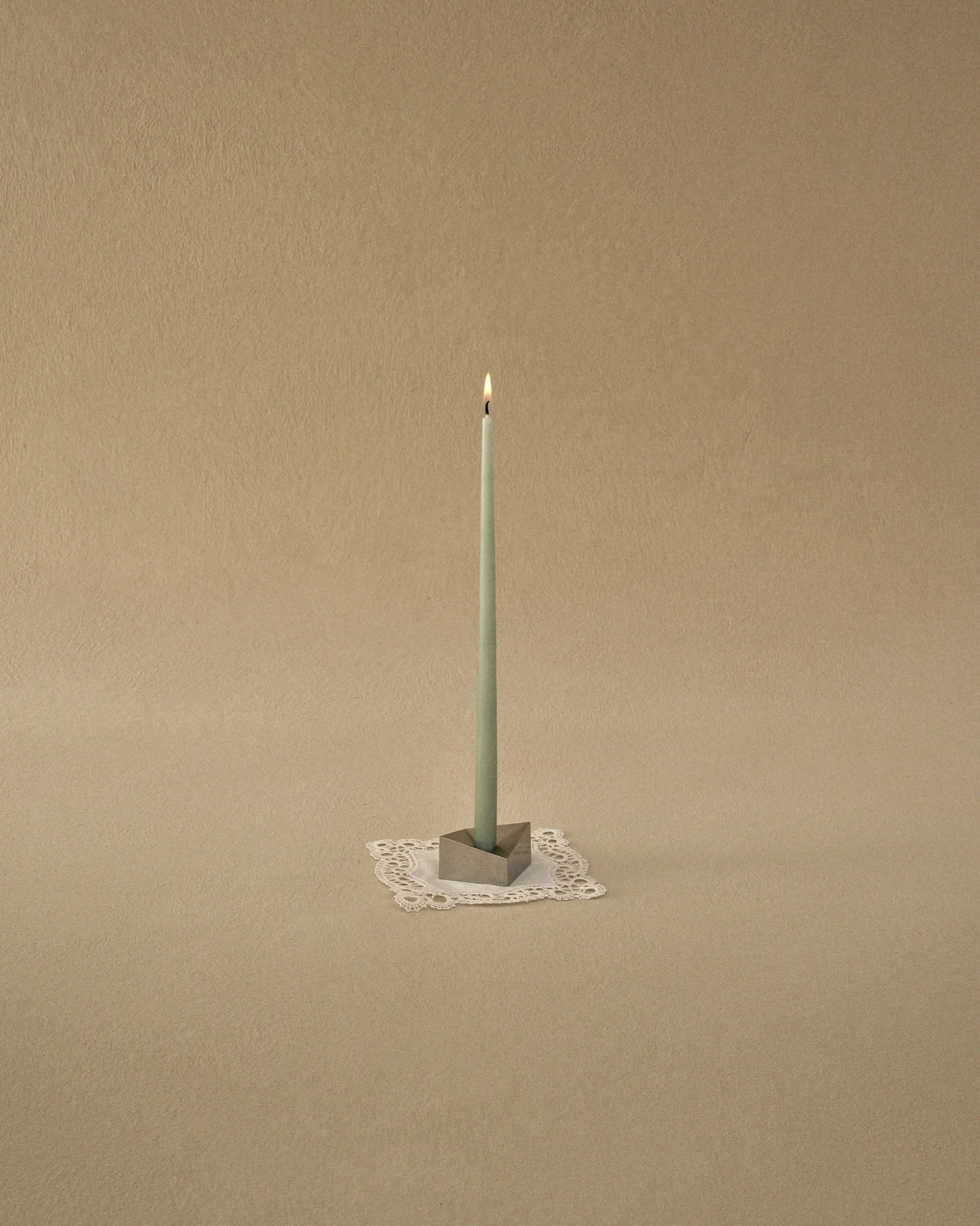 STOFF Nagel taps toelopende kaars by ester & erik 6-pack, Dusty mint STOFF Nagel
