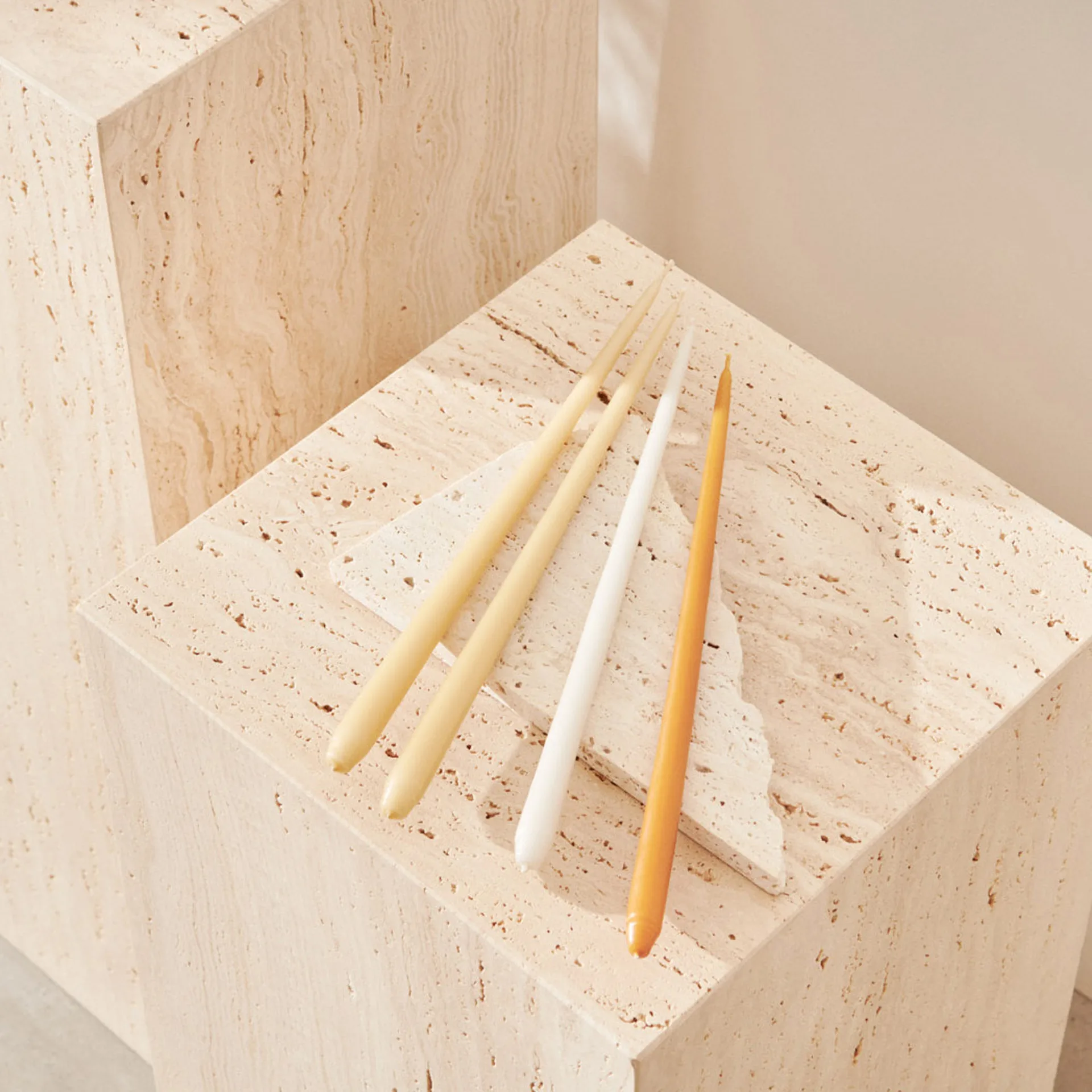 STOFF Nagel taps toelopende kaars by ester & erik 6-pack, Ginger STOFF Nagel
