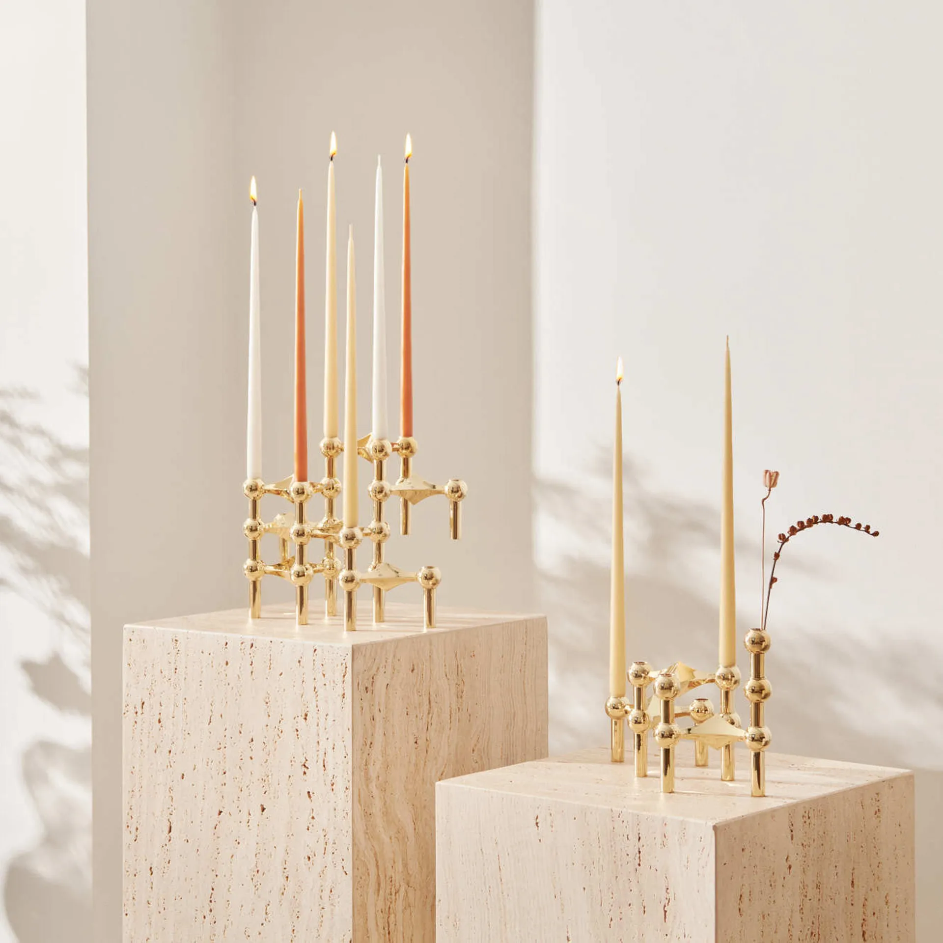 STOFF Nagel taps toelopende kaars by ester & erik 6-pack, Ginger STOFF Nagel
