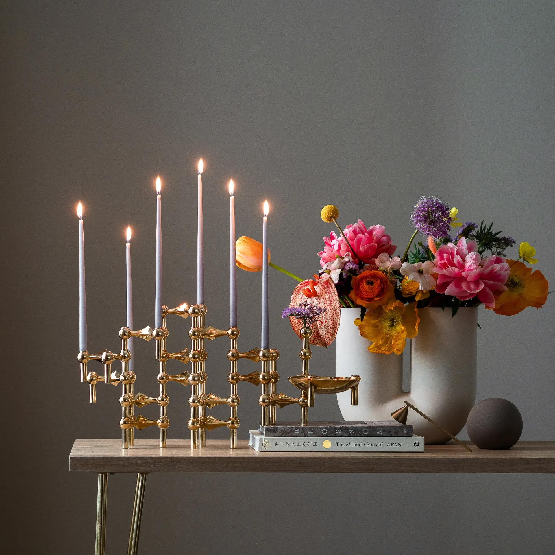 STOFF Nagel taps toelopende kaars by ester & erik 6-pack, Light lavender STOFF Nagel