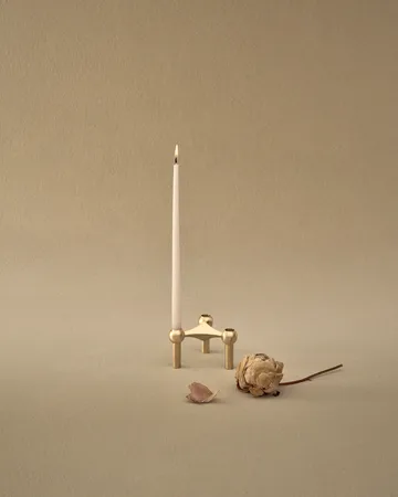 STOFF Nagel taps toelopende kaars by ester & erik 6-pack - Mellow pink - STOFF Nagel