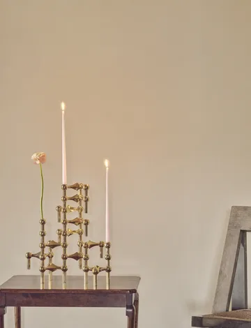 STOFF Nagel taps toelopende kaars by ester & erik 6-pack - Mellow pink - STOFF Nagel