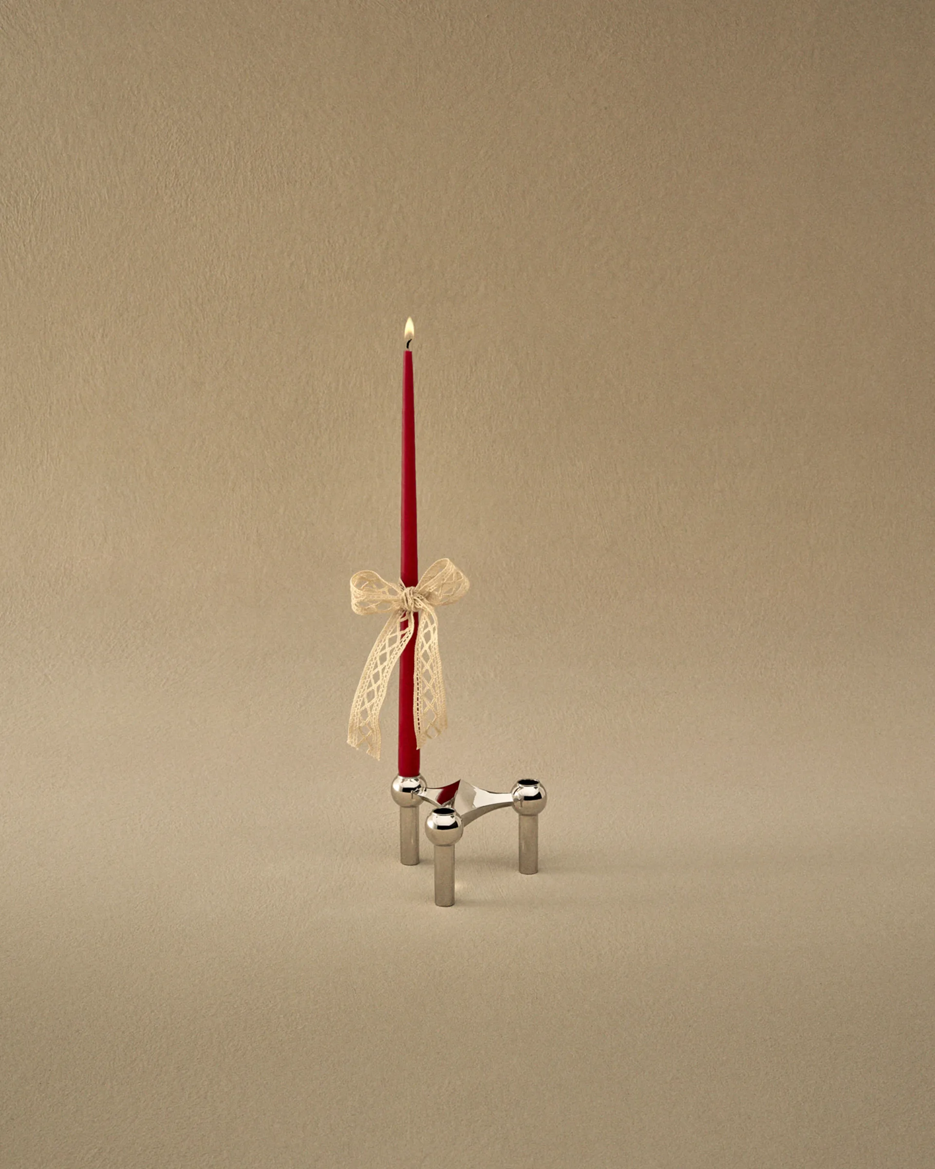 STOFF Nagel taps toelopende kaars by ester & erik 6-pack, Red STOFF Nagel
