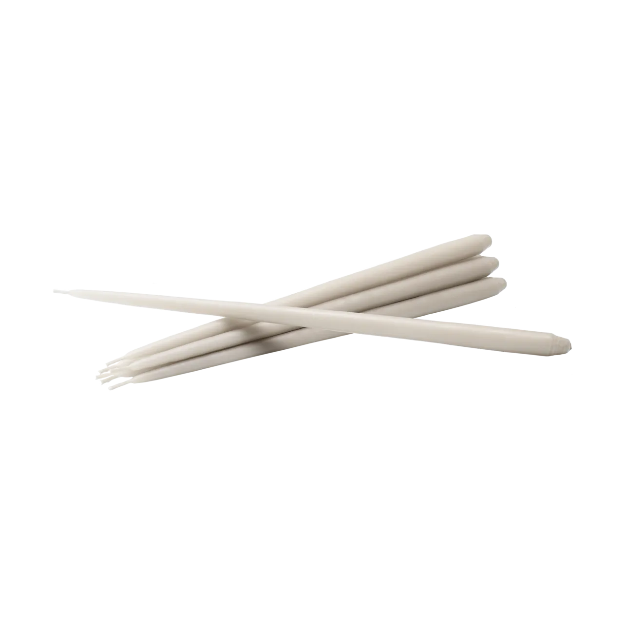 STOFF Nagel taps toelopende kaars by ester & erik 6-pack, Sand STOFF Nagel