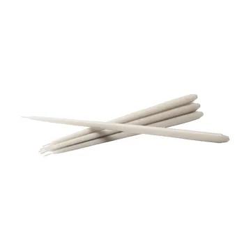 STOFF Nagel taps toelopende kaars by ester & erik 6-pack - Sand - STOFF Nagel
