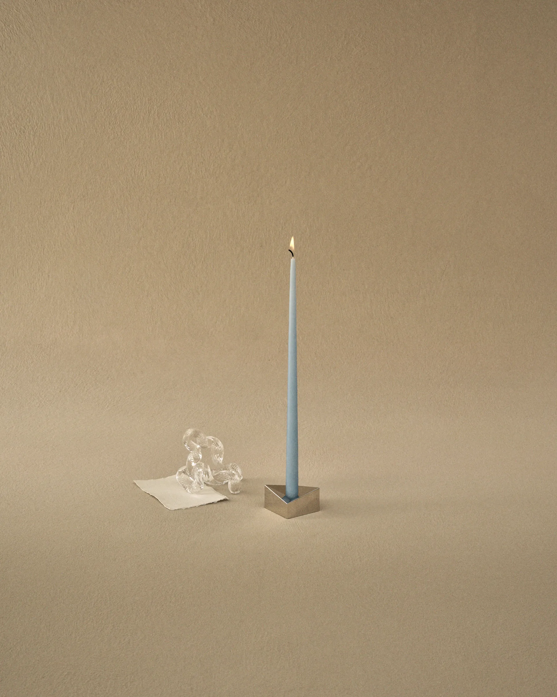 STOFF Nagel taps toelopende kaars by ester & erik 6-pack, Sky blauw STOFF Nagel