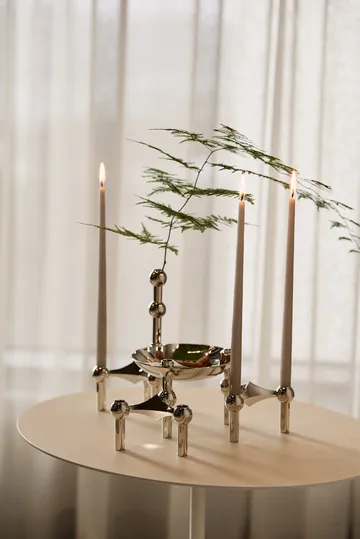 STOFF Nagel vaas - Chroom - STOFF Nagel