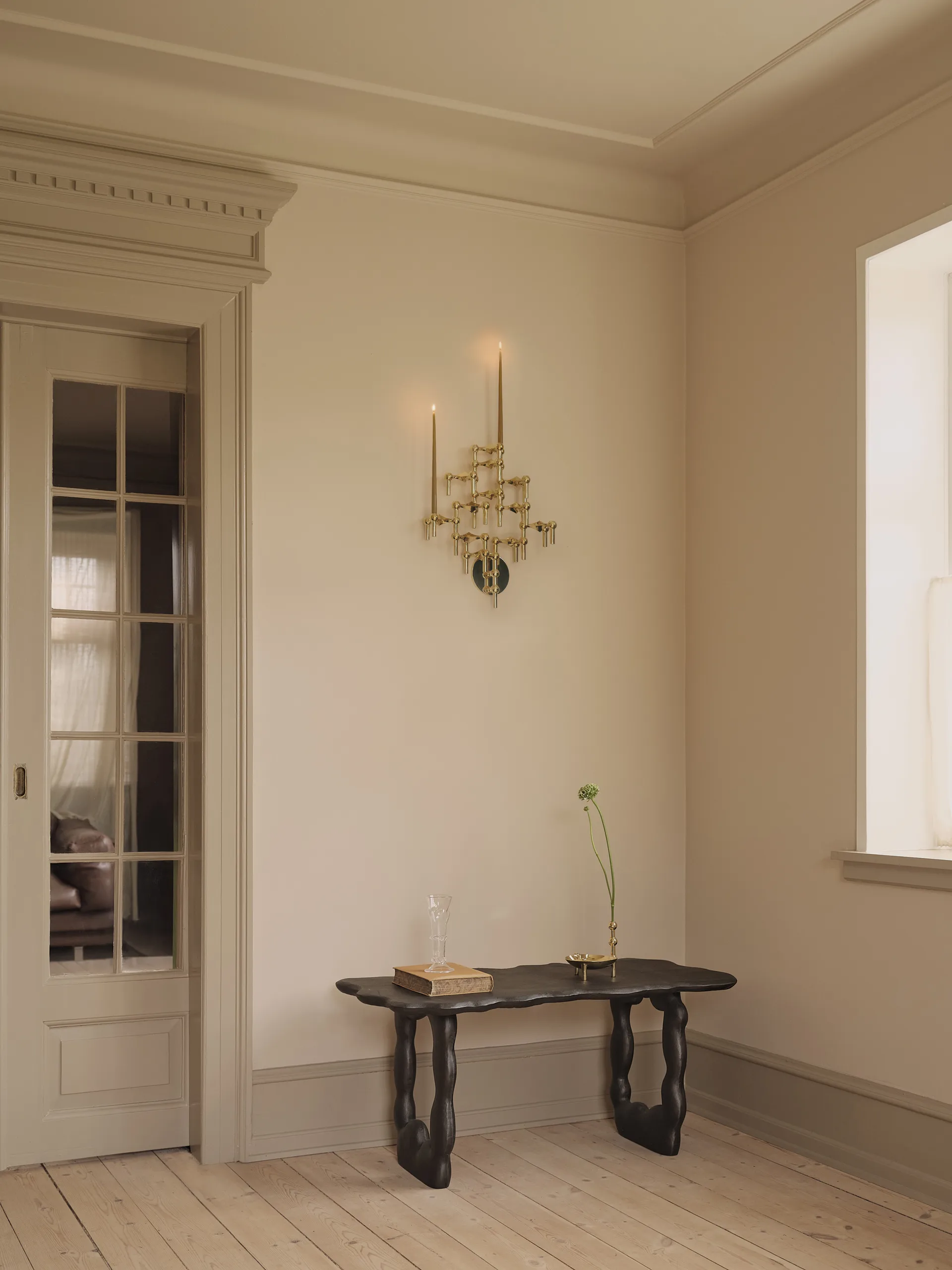 STOFF Nagel vaas, Messing STOFF Nagel