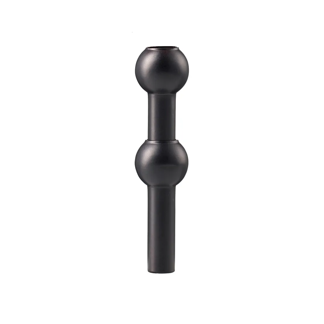 STOFF Nagel vaas, Zwart STOFF Nagel
