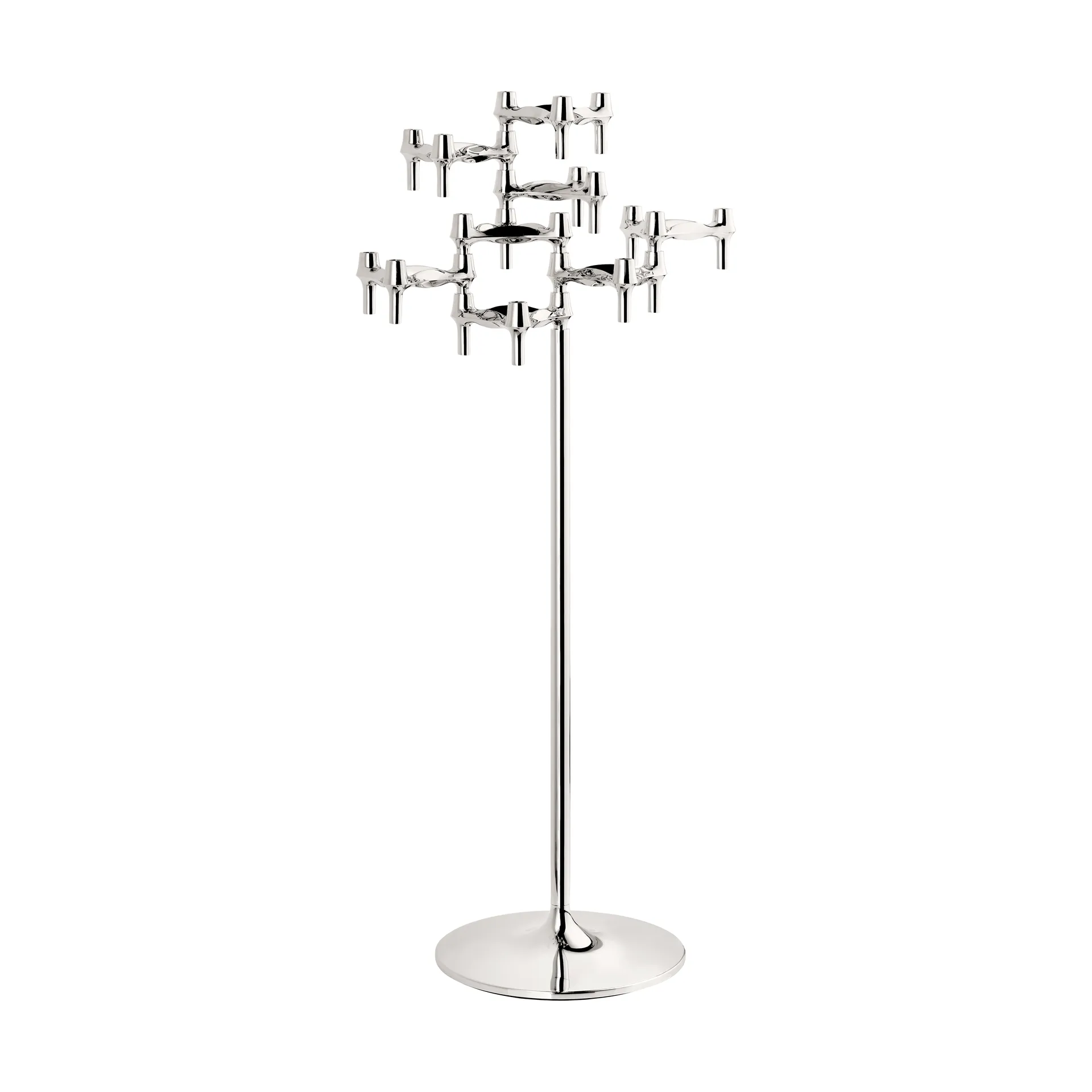 STOFF Nagel vloerstandaard 70 cm, Chrome STOFF Nagel
