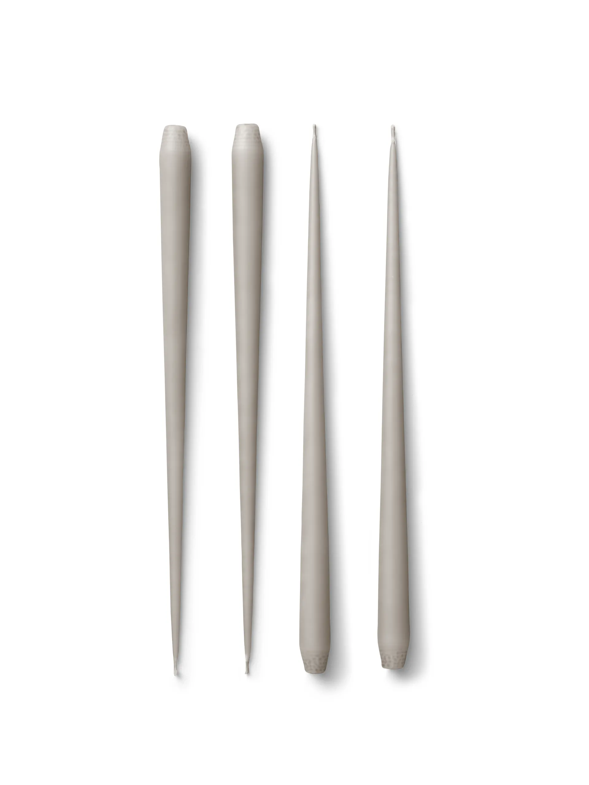 STOFF antieke kaarsen by ester & erik large 4-pack, Sand STOFF