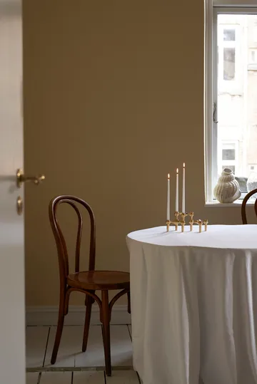 STOFF Nagel kandelaar 3-pack - messing - STOFF