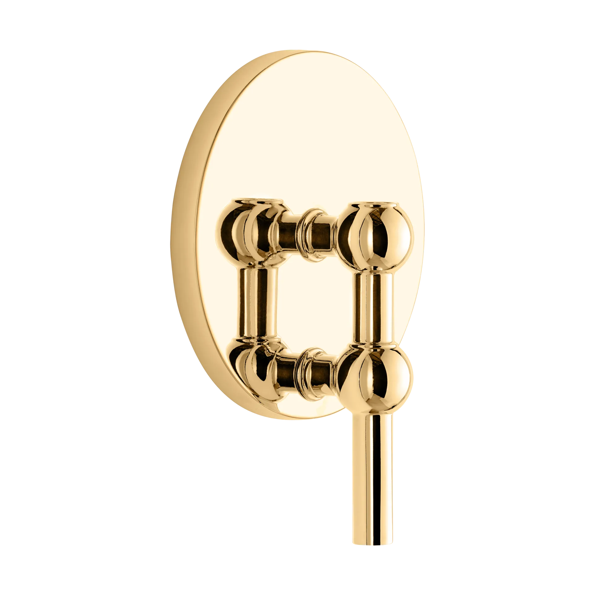 STOFF Nagel muurkandelaar, Messing STOFF