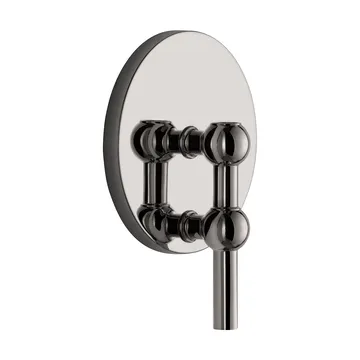 STOFF Nagel muurkandelaar - Zwart chroom - STOFF