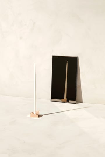 STOFF Nagel reflect kandelaar small 2,7 cm - Roségoud - STOFF