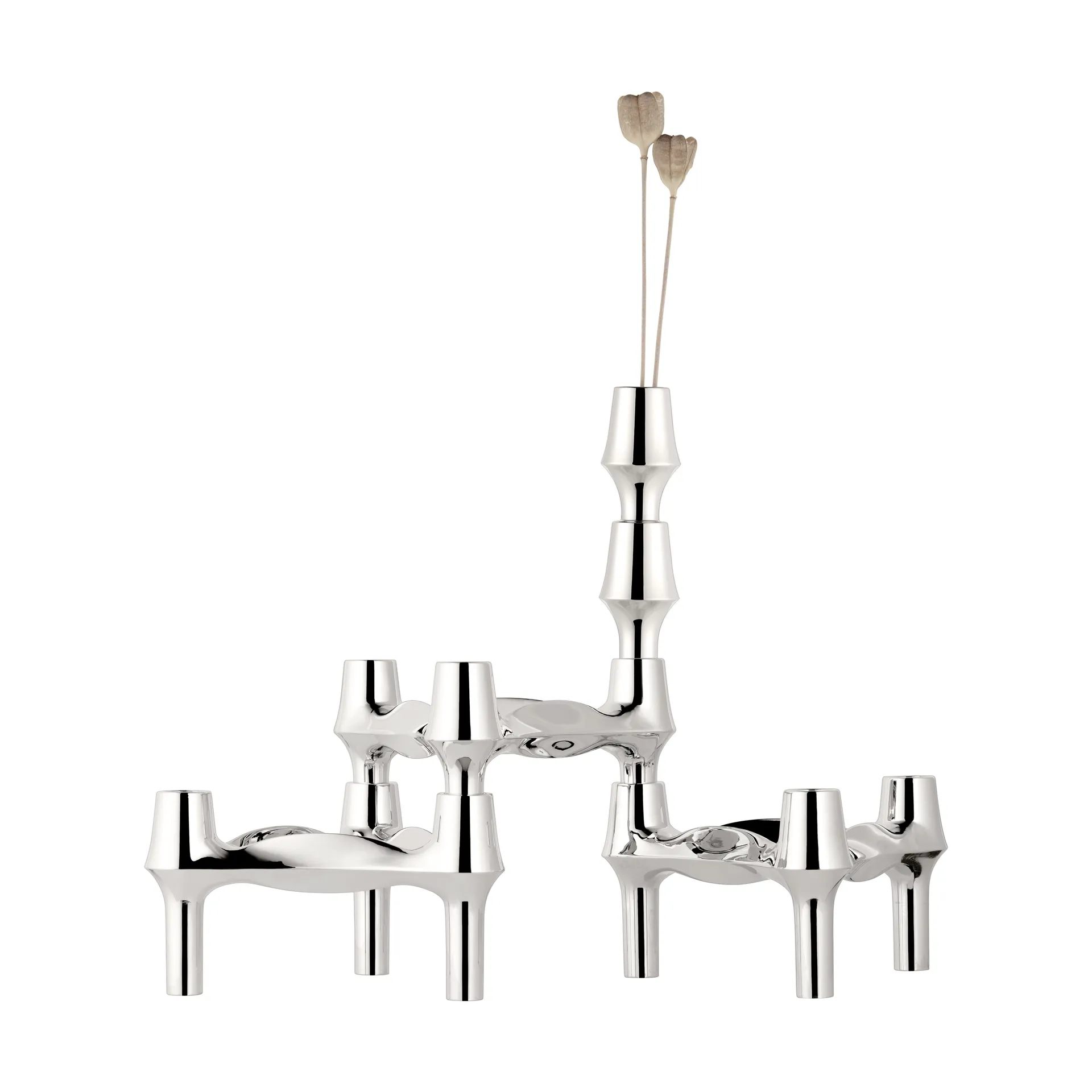 STOFF Nagel vaas BMF, Chroom STOFF