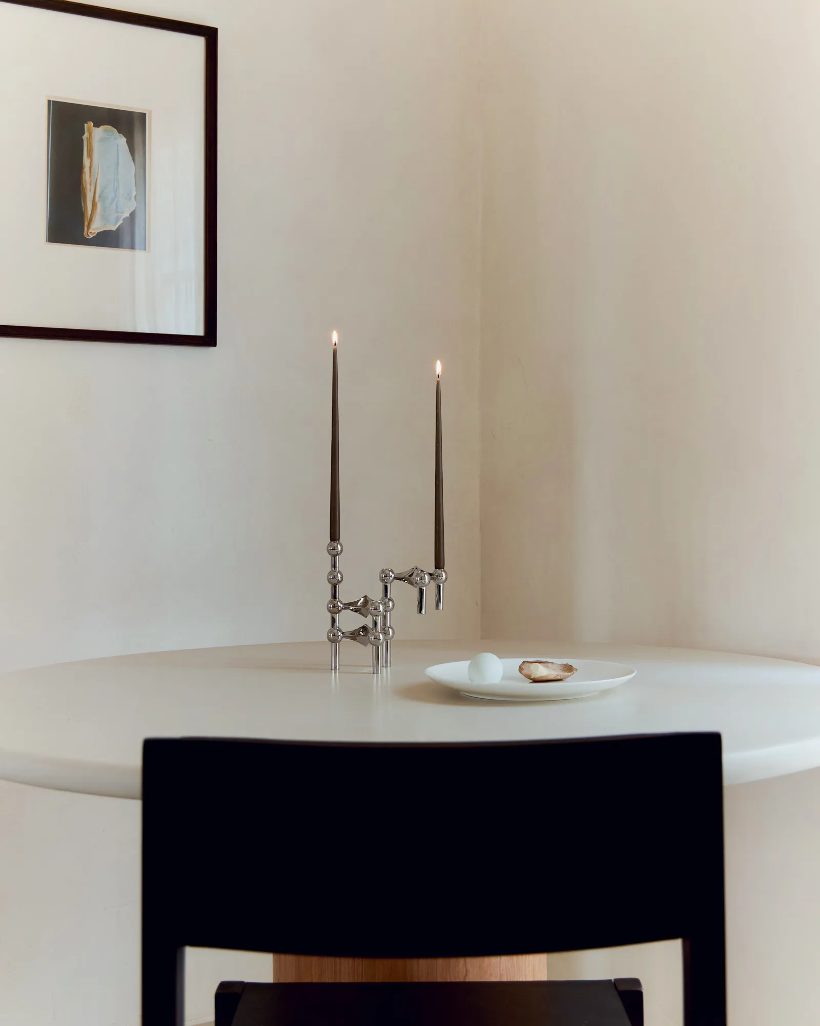 STOFF Nagel vaas, Chroom STOFF