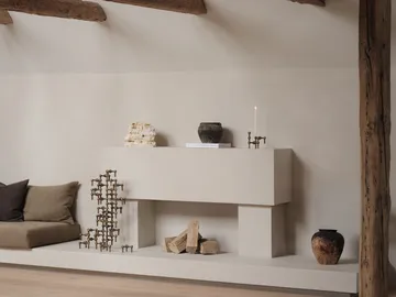 STOFF Nagel vaas - Gebronsd messing - STOFF