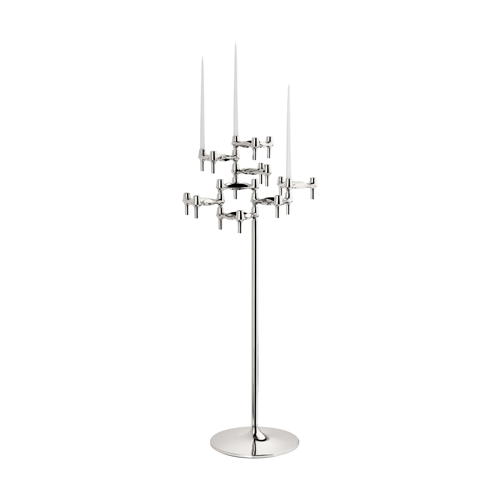 STOFF Nagel vloerstandaard 70 cm, Chrome STOFF
