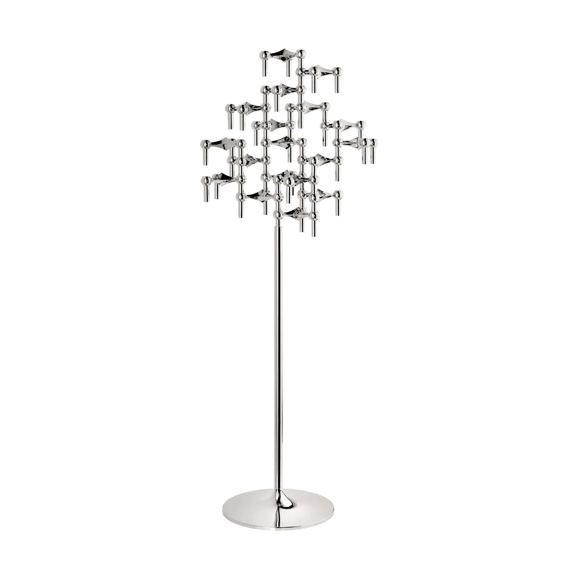 STOFF Nagel vloerstandaard 70 cm, Chrome STOFF