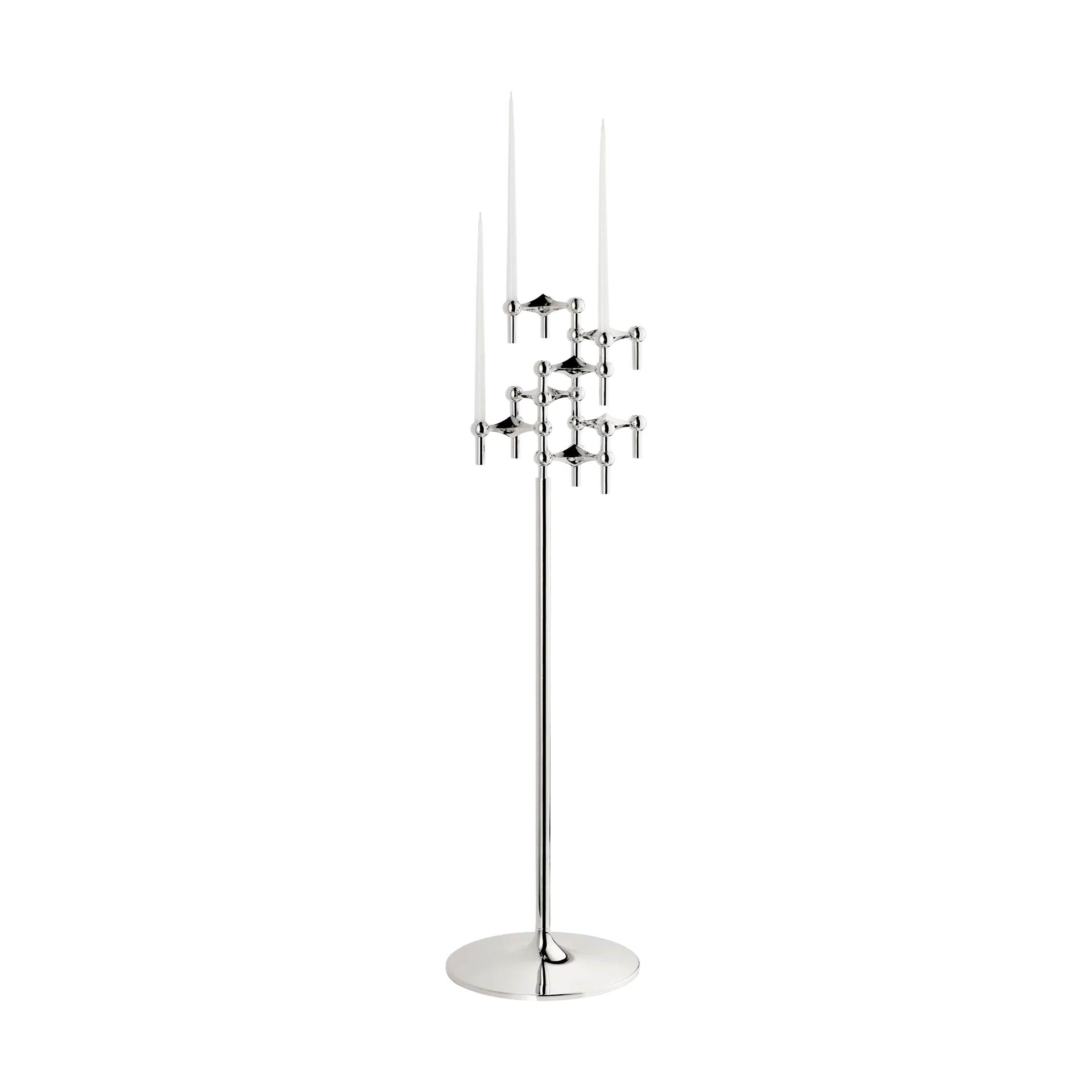 STOFF Nagel vloerstandaard 70 cm, Chrome STOFF