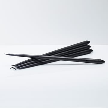 STOFF taps toelopende kaars by ester & erik 6-pack - Black - STOFF