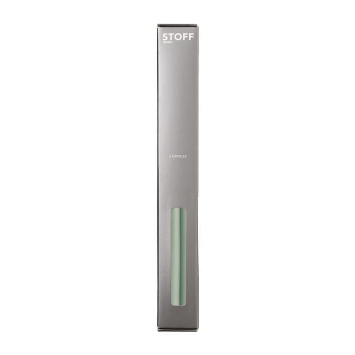 STOFF taps toelopende kaars by ester & erik 6-pack, Dusty mint STOFF