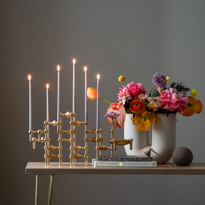 STOFF taps toelopende kaars by ester & erik 6-pack, Light lavender STOFF