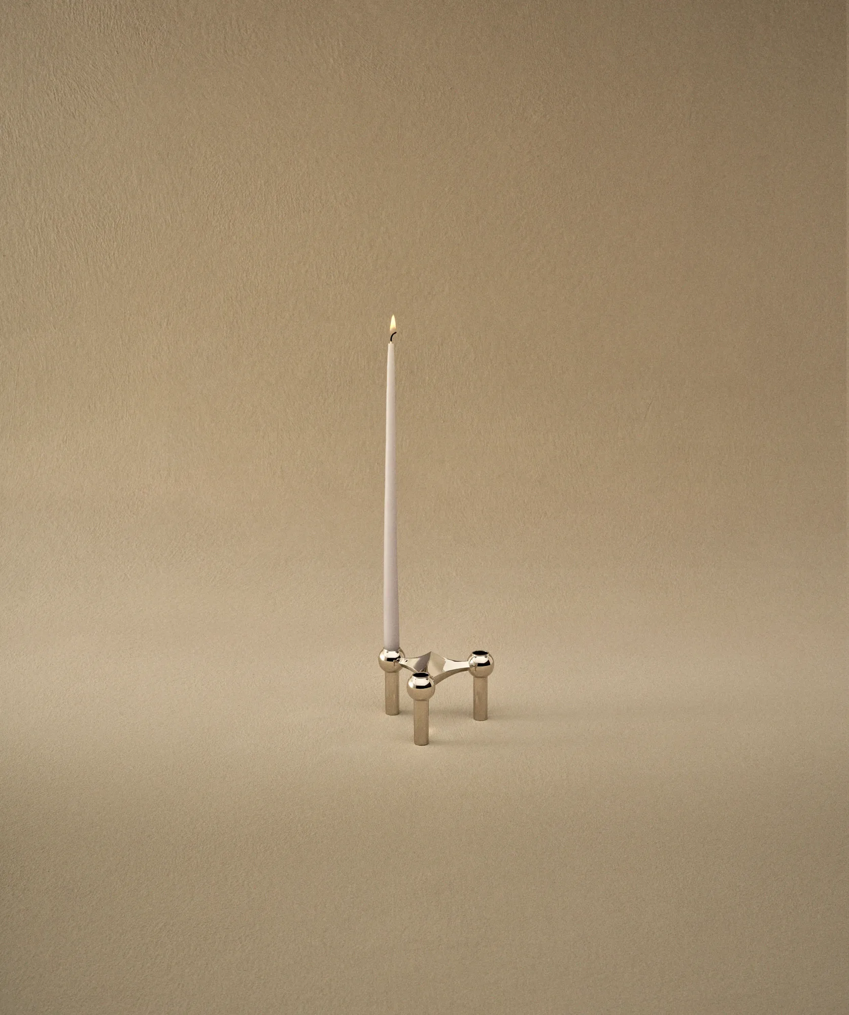 STOFF taps toelopende kaars by ester & erik 6-pack, Light lavender STOFF