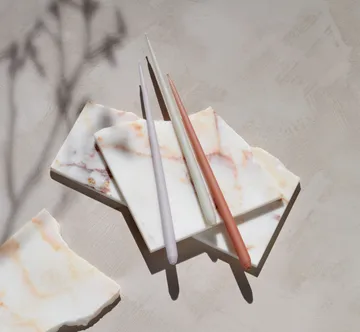 STOFF taps toelopende kaars by ester & erik 6-pack - Light lavender - STOFF