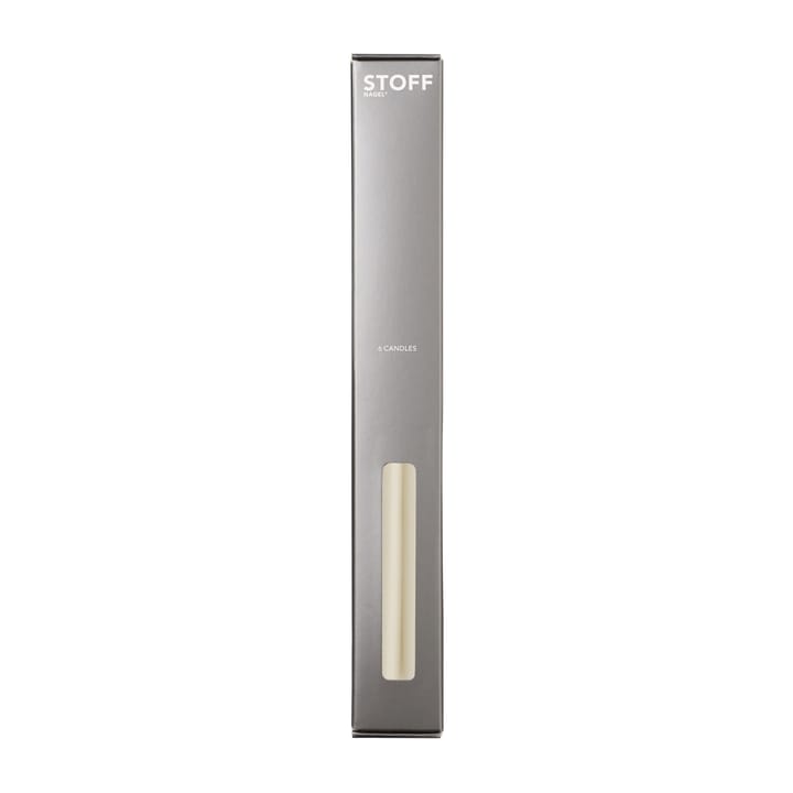 STOFF taps toelopende kaars by ester & erik 6-pack, Off-white STOFF