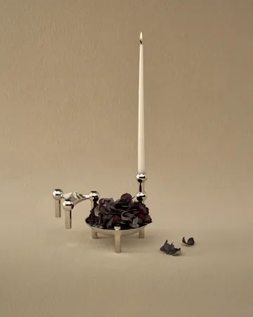 STOFF taps toelopende kaars by ester & erik 6-pack - Off-white - STOFF