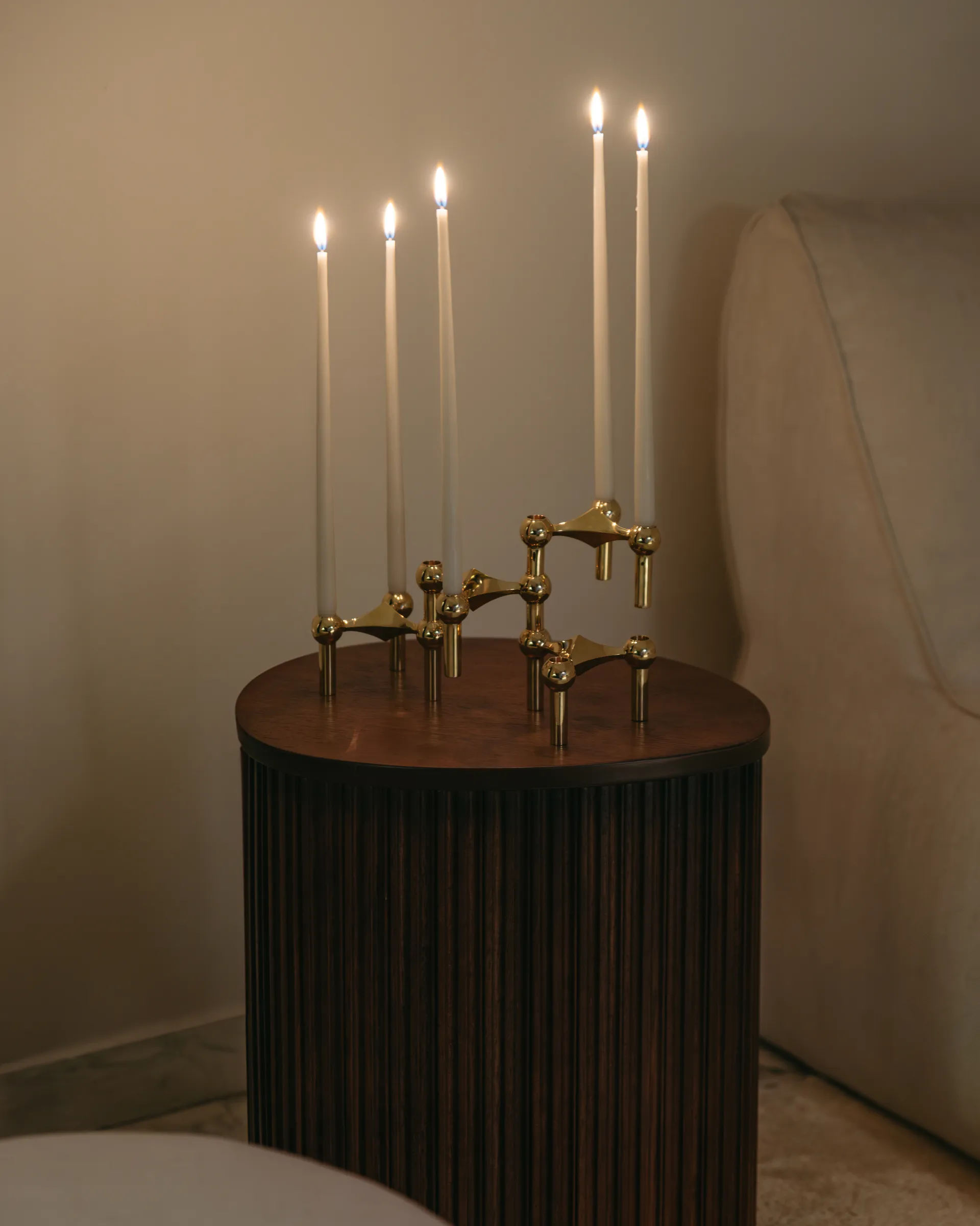 STOFF taps toelopende kaars by ester & erik 6-pack, Off-white STOFF