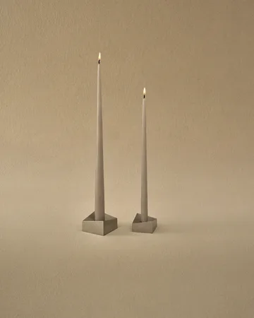 STOFF taps toelopende kaars by ester & erik 6-pack - Sand - STOFF