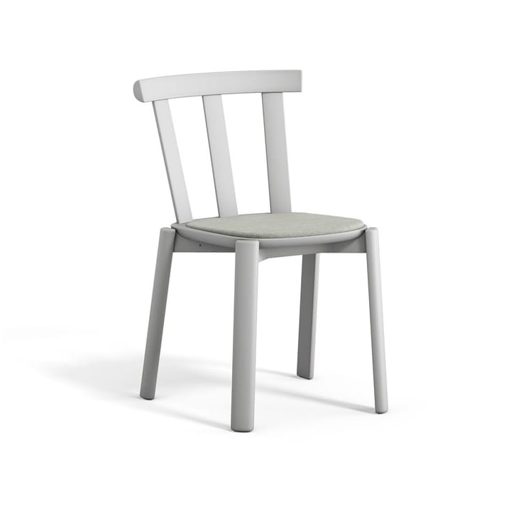 Alt stoel beklede zitting berkenhout - Hallingdal 65-110 light grey-ljusgrå 51 - Stolab