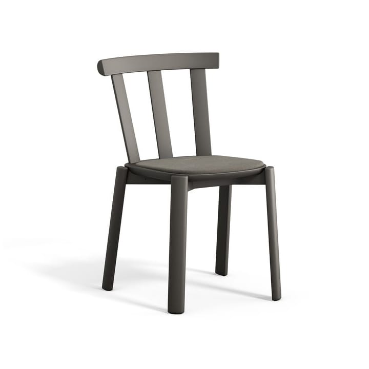 Alt stoel beklede zitting berkenhout - Hallingdal 65-153 dark grey-mörkgrå 62 - Stolab