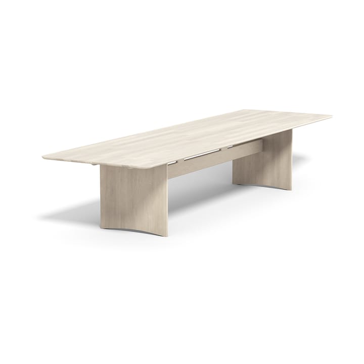 Alt tafel 110x385 cm berkenhout - Lichte matte lak - Stolab
