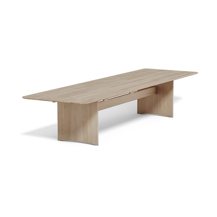Alt tafel 110x385 cm eikenhout, Lichte matte lak Stolab