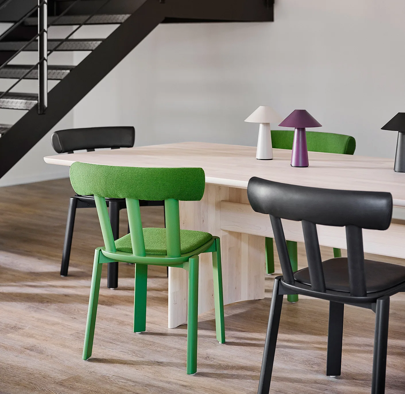 Alt tafel 320x110 cm berkenhout, Lichte matte lak Stolab