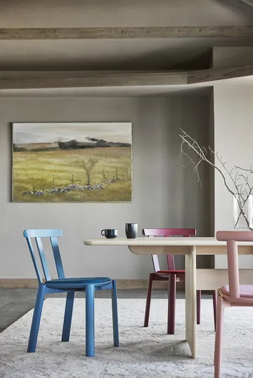 Alt tafel 320x110 cm berkenhout - Lichte matte lak - Stolab