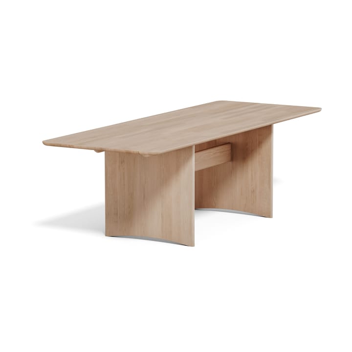 Alt tafel 90x245 cm eikenhout - Lichte matte lak - Stolab