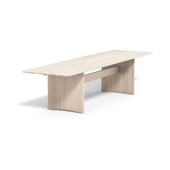 Alt tafel 90x320 cm berkenhout - Lichte matte lak - Stolab