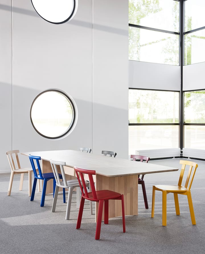 Alt tafel 90x320 cm berkenhout, Lichte matte lak Stolab