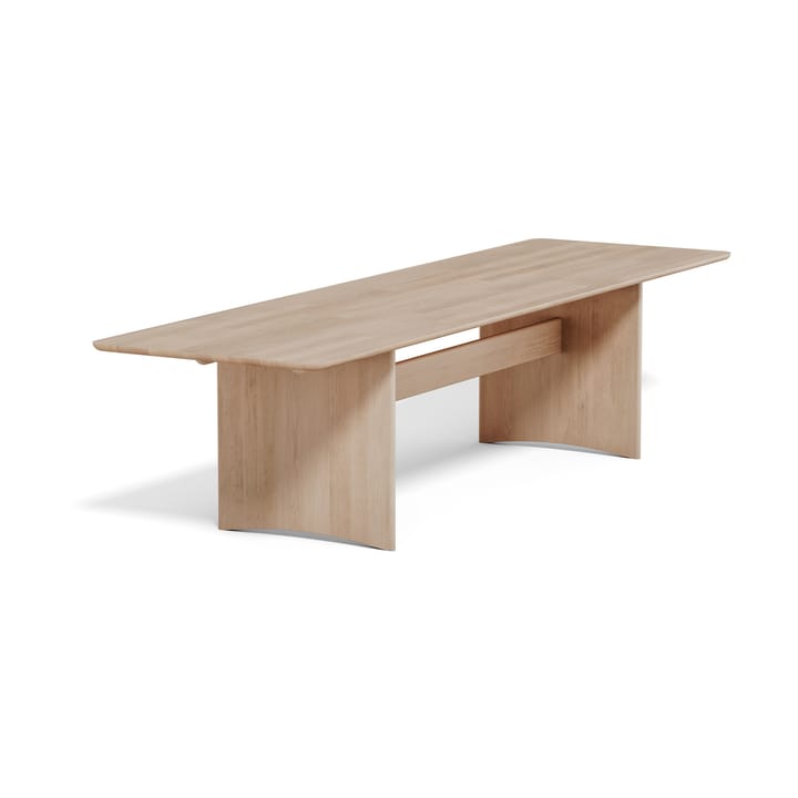 Alt tafel 90x320 cm eikenhout - Lichte matte lak - Stolab